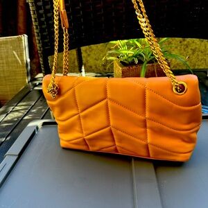 Pink YSl medium size crossbody bag